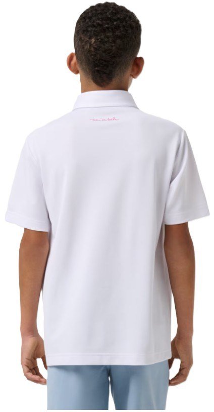 Travis Mathew Good Good Flourish polo junior, blanco