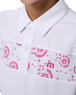 Travis Mathew Good Good Flourish polo junior, blanco