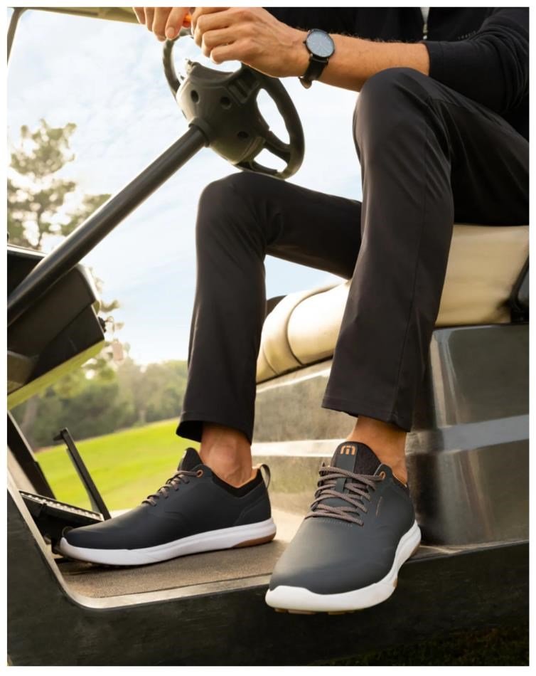 Travis Mathew The Daily Pro Plus zapatos de golf para hombre, negros