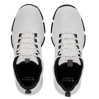 Travis Mathew The Ringer II zapatos de golf para hombre, blancos