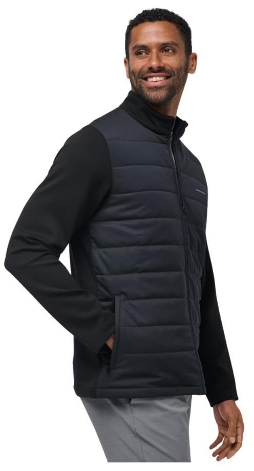 Travis Mathew Point of Sail Full Zip chaqueta de hombre, negra