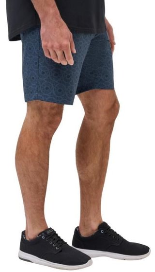 Travis Mathew Beyond the limits pantalones cortos de hombre, mood indigo/vintage indigo