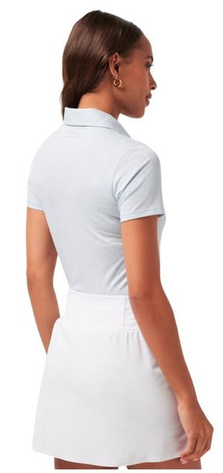 Travis Mathew Featherweight Active polo de mujer, heather kentucky blue