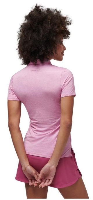 Travis Mathew Featherweight Active polo de mujer, heather red violet