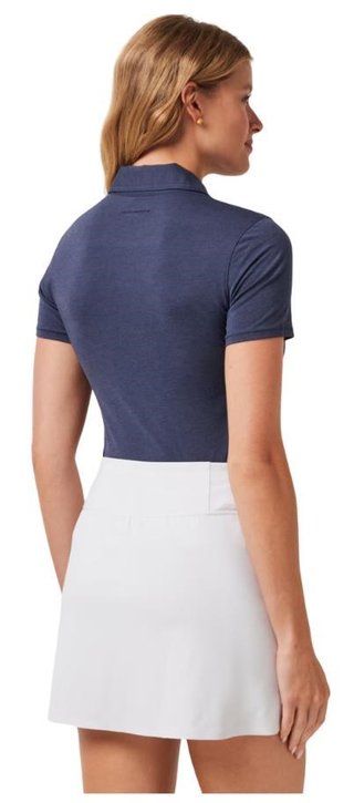 Travis Mathew Featherweight Active polo de mujer, heather navy blazer