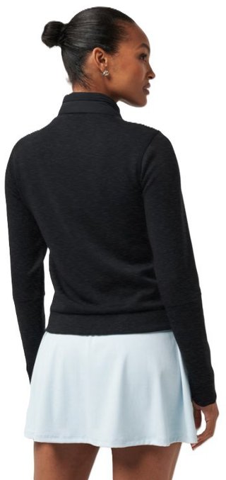 Travis Mathew Skyloft Soft Espresso Martini chaqueta de mujer, heather black