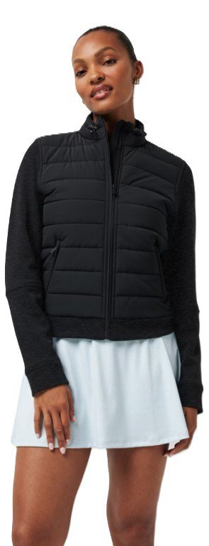 Travis Mathew Skyloft Soft Espresso Martini chaqueta de mujer, heather black