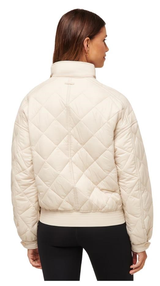 Travis Mathew Lights at Night Quilted chaqueta de mujer, pumice stone