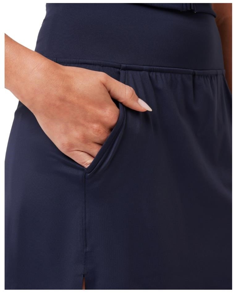 Travis Mathew Game Set Match Moveknit falda pantalón de mujer, navy blazer