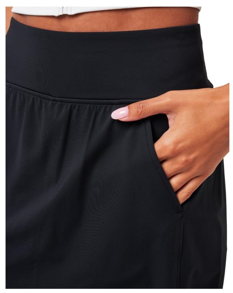 Travis Mathew Game Set Match Moveknit falda pantalón de mujer, negro