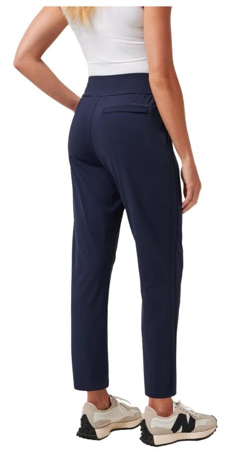 Travis Mathew Moveknit Resilience pantalones de mujer, navy blazer