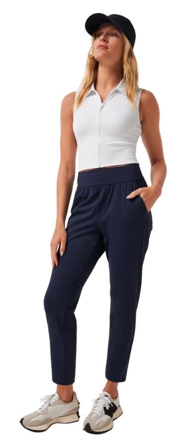 Travis Mathew Moveknit Resilience pantalones de mujer, navy blazer