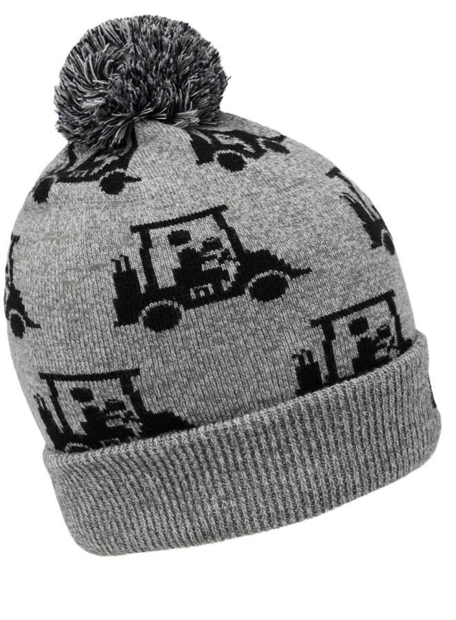 Travis Mathew Mapes gorro de hombre, gris jaspeado