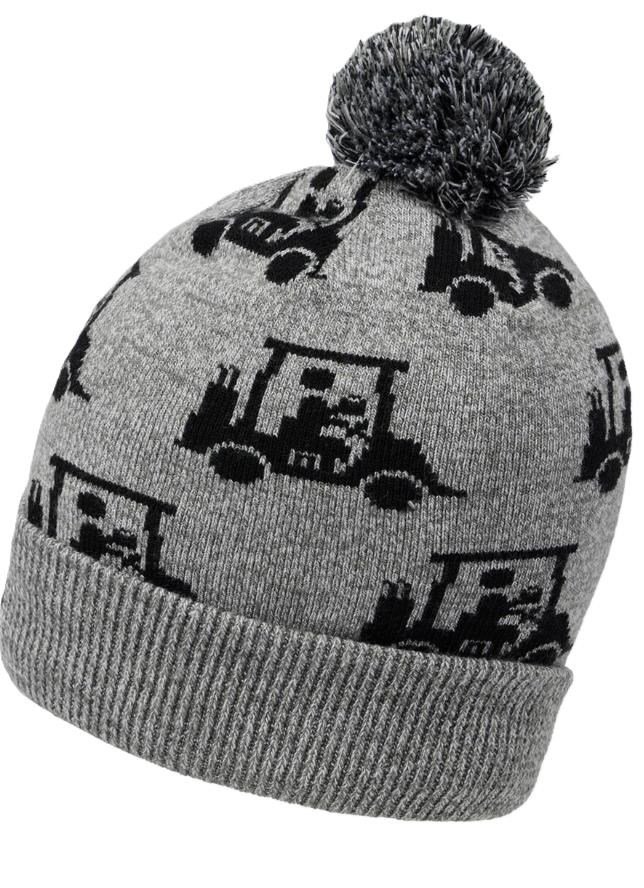 Travis Mathew Mapes gorro de hombre, gris jaspeado