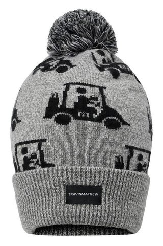 Travis Mathew Mapes gorro de hombre, gris jaspeado