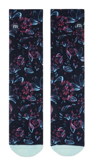 Travis Mathew Flourish Crew calcetines, mood indigo