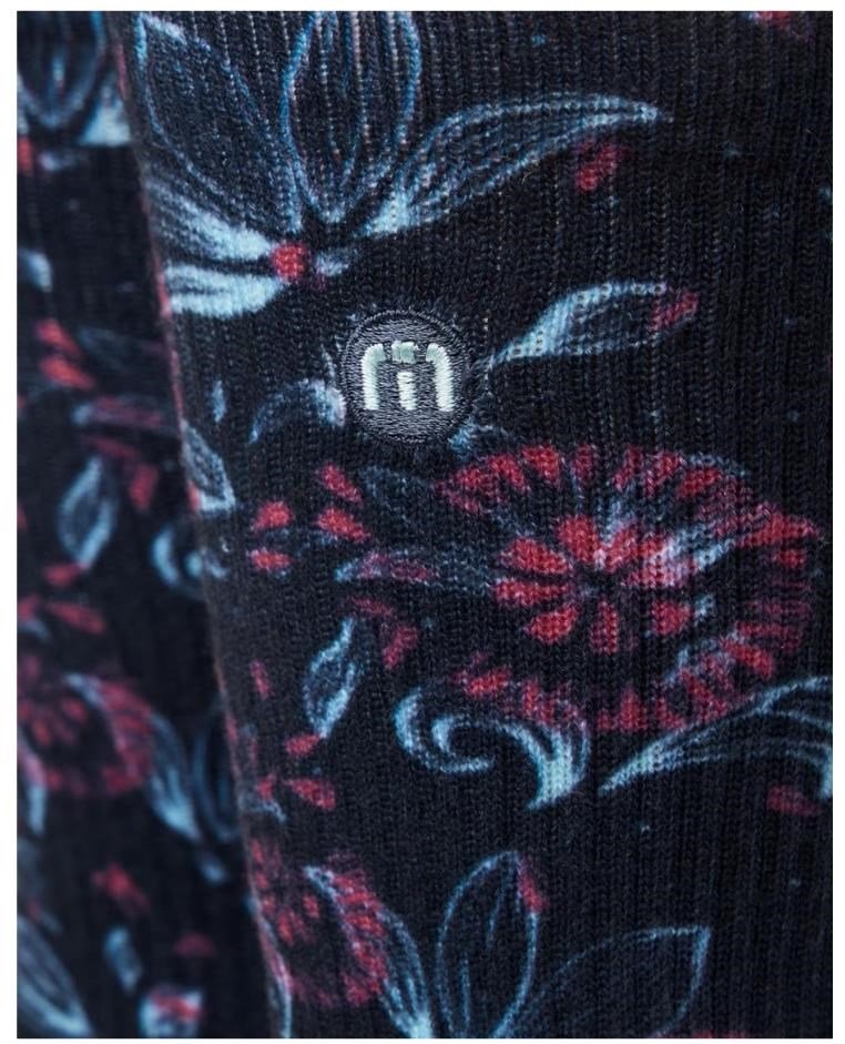 Travis Mathew Flourish Crew calcetines, mood indigo