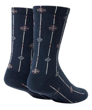 Travis Mathew Deco Crew calcetines, mood indigo