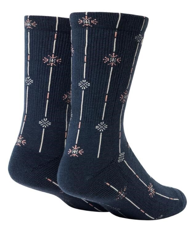 Travis Mathew Deco Crew calcetines, mood indigo