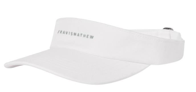 Travis Mathew Timberline visera de mujer, blanca