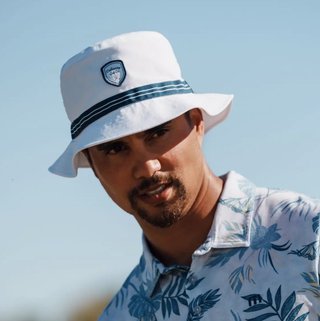 Callaway Bucket Hat hombre, blanco/marino