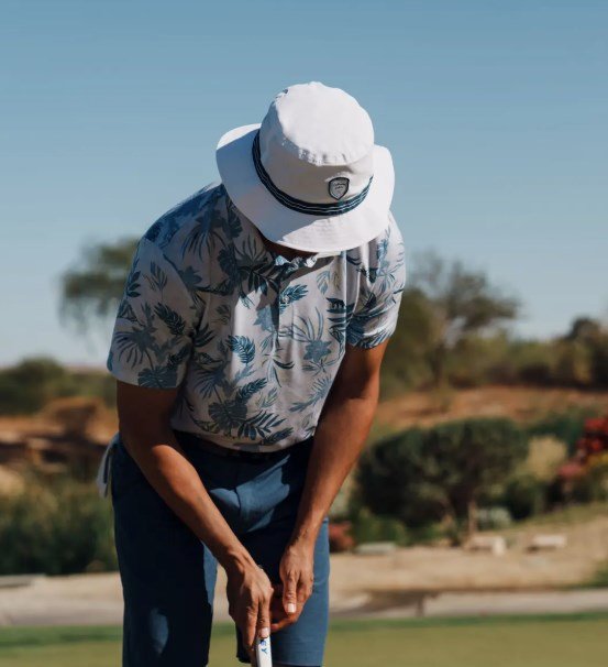 Callaway Bucket Hat hombre, blanco/marino
