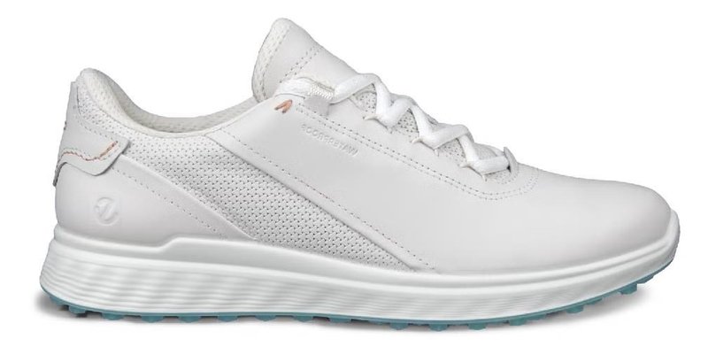 Ecco S-Casual zapatillas de golf para mujer, blancas