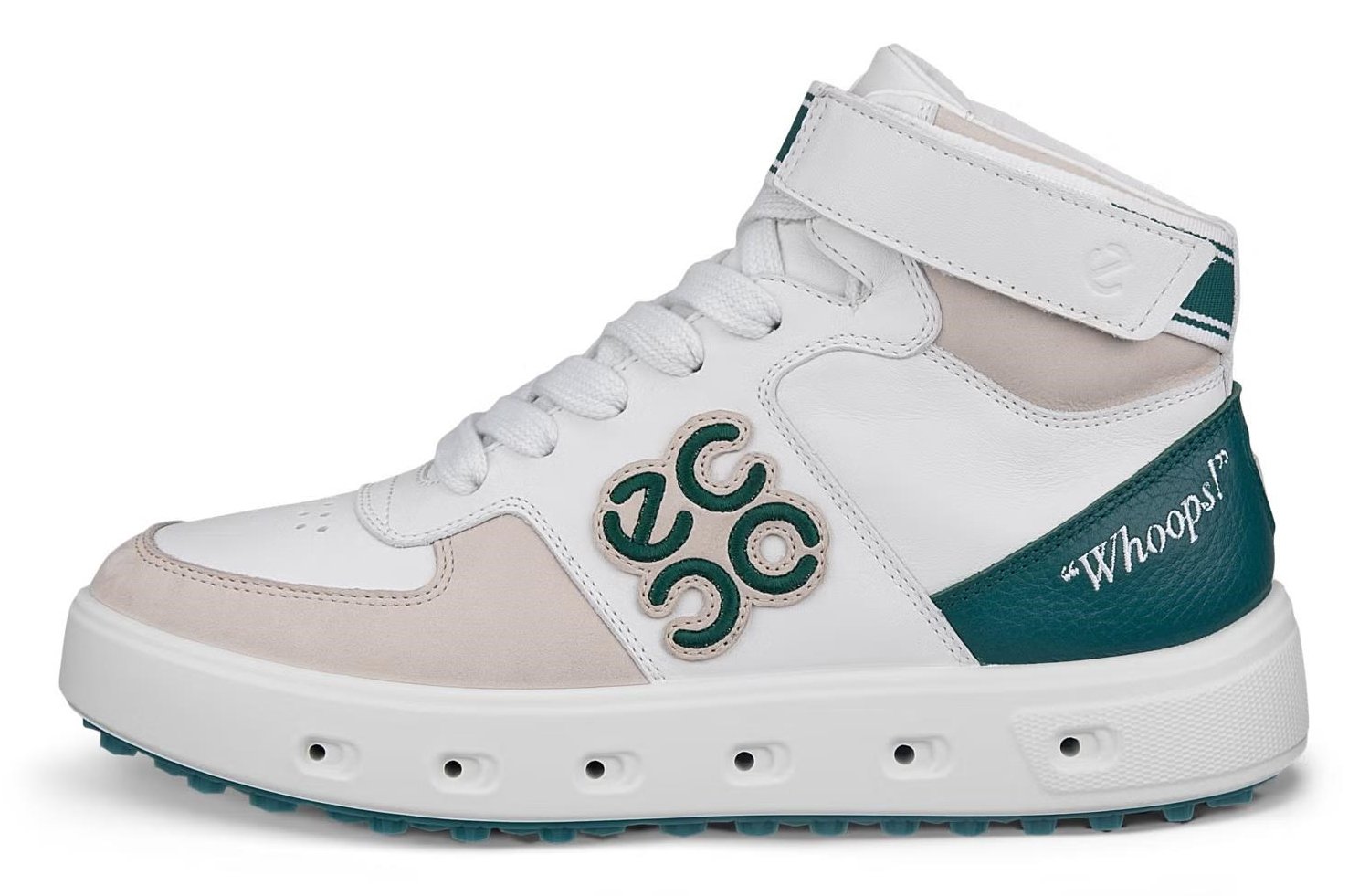 Ecco ECCO Street 720 zapatos de golf para mujer, blanco