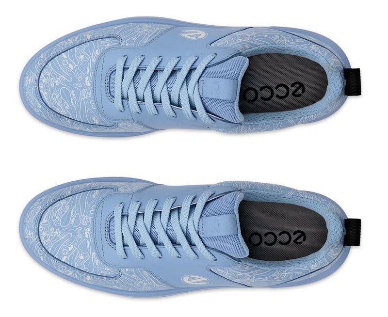 Ecco Street 720 zapatos de golf para mujer, azul