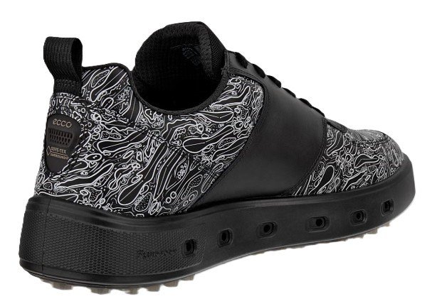 Ecco Street 720 golf shoes para hombre, negras