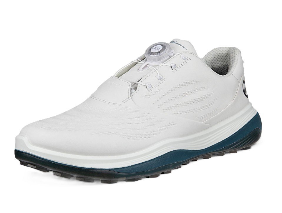 Ecco LT1 BOA zapatillas de golf de hombre, blancas