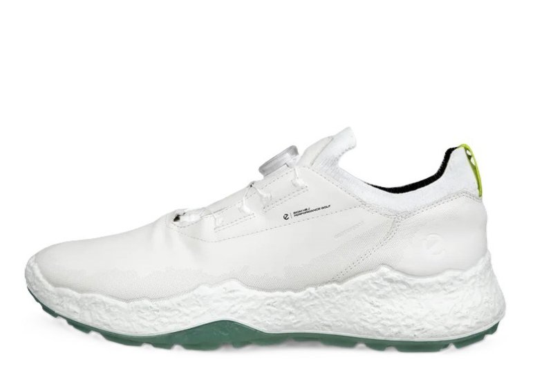 Ecco Biom H5 BOA zapatos de golf para hombre, blancos