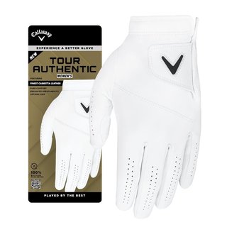 Callaway Tour Authentic guante de golf mujer, blanco