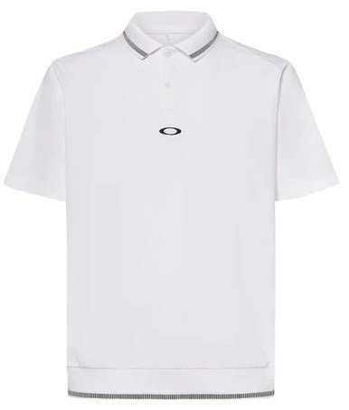 Oakley O-Sync Pack Abstract Hem polo de hombre, blanco