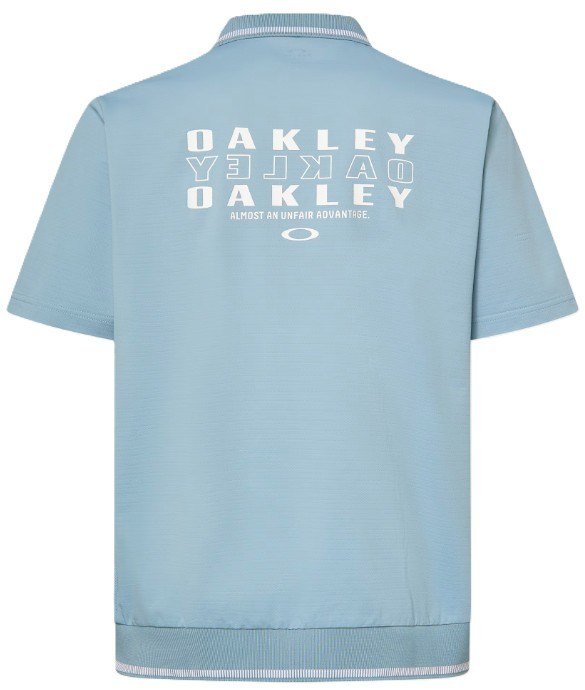 Oakley O-Sync Pack Abstract Hem polo de hombre, blue ice