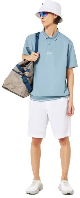 Oakley O-Sync Pack Abstract Hem polo de hombre, blue ice