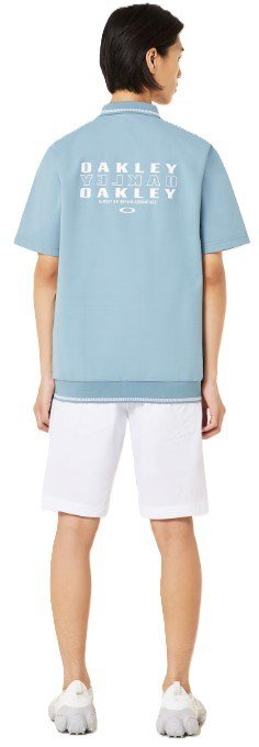 Oakley O-Sync Pack Abstract Hem polo de hombre, blue ice