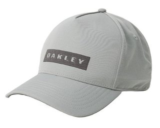 Oakley Bark Snapback unisex gorra, cement