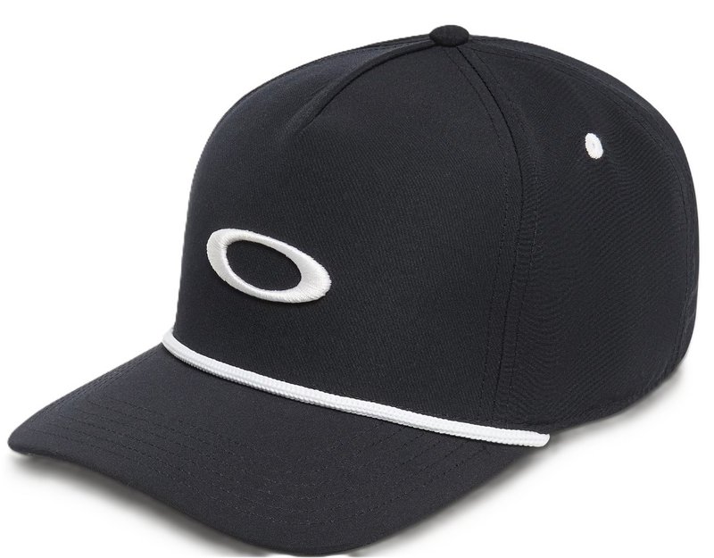 Oakley Ellipse Rope gorra, blanco/negro