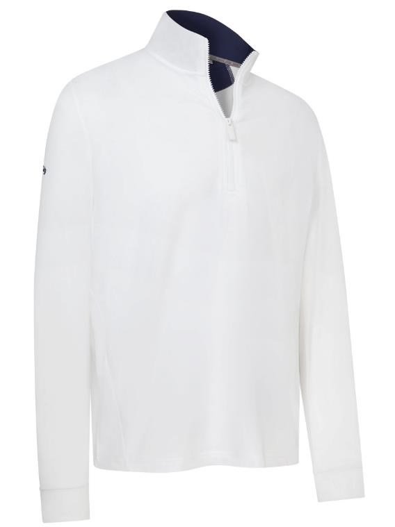 Callaway 1/4 Zip sudadera de hombre, bright white