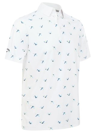 Callaway All Over Birdie polo de hombre, bright white