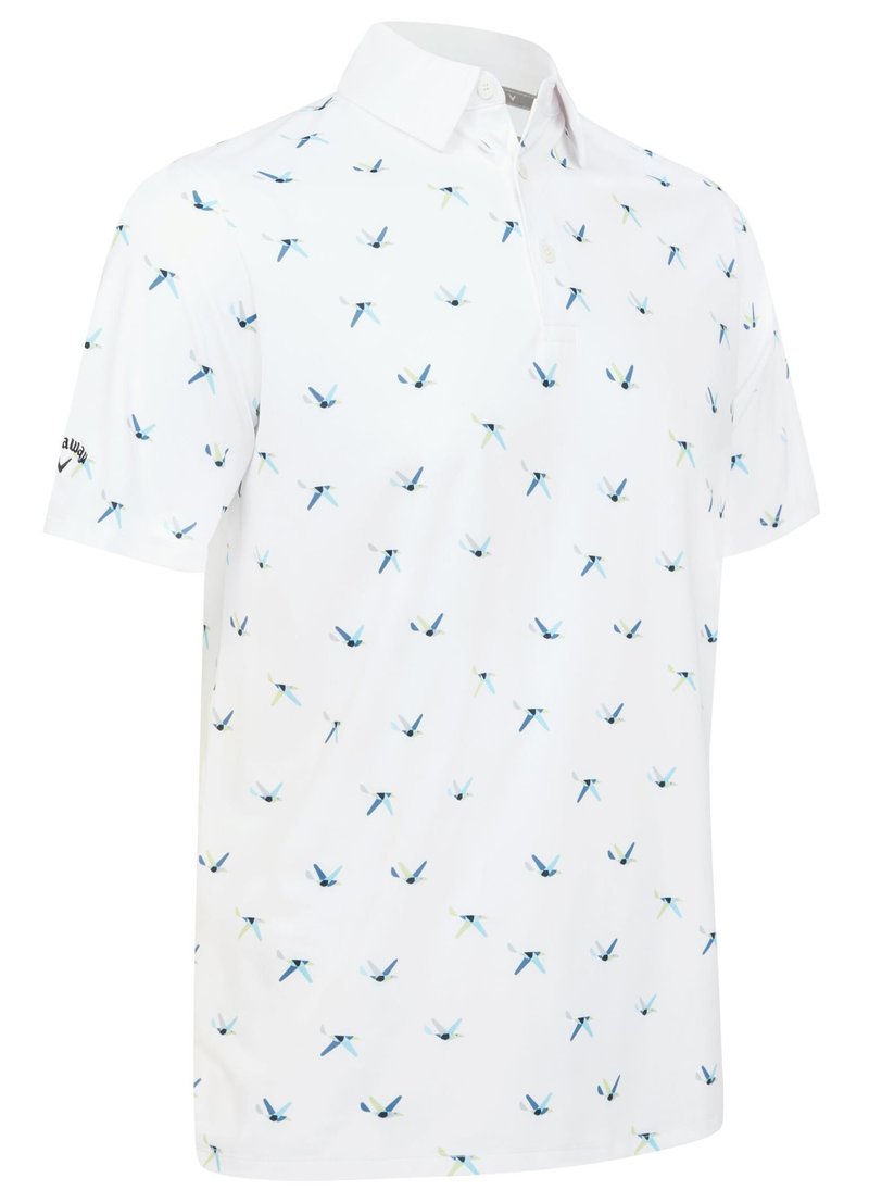 Callaway All Over Birdie polo de hombre, bright white