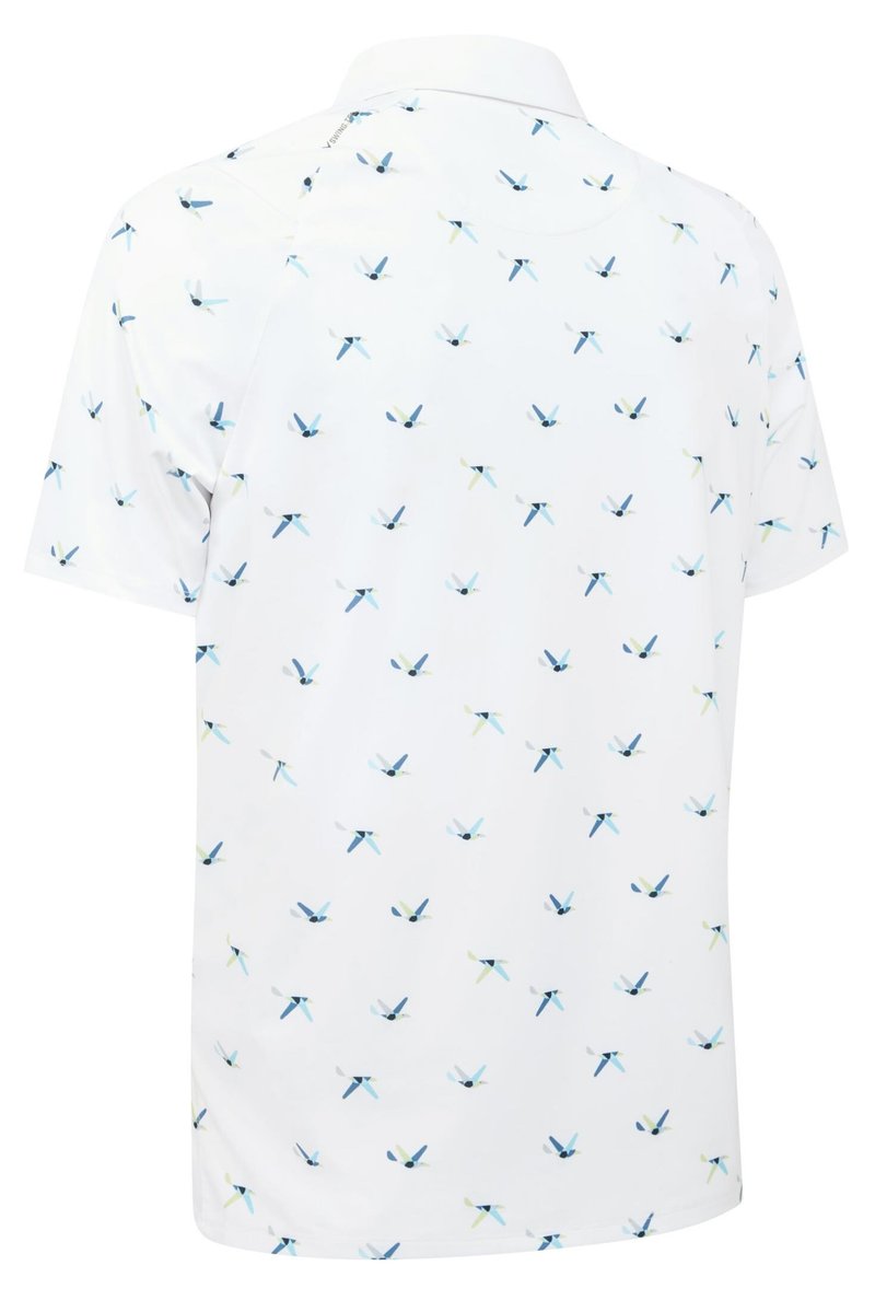 Callaway All Over Birdie polo de hombre, bright white