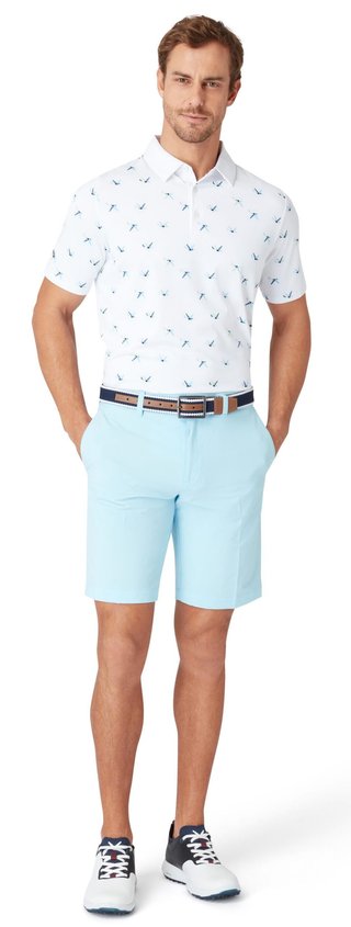 Callaway All Over Birdie polo de hombre, bright white