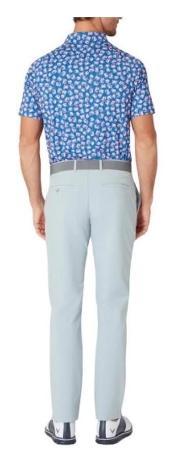 Callaway Crab Novelty Print polo de hombre, galaxy blue