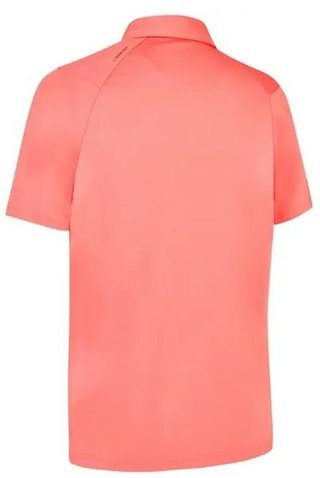 Callaway Swing Tech Tour Fit Solid polo de hombre, strawberry pink
