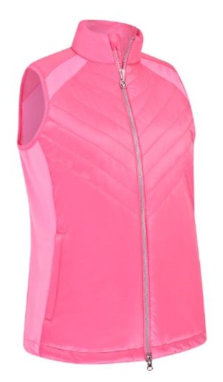Callaway Chev Primaloft chaleco de mujer, cheeky pink