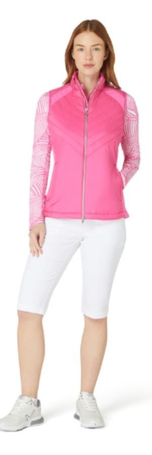 Callaway Chev Primaloft chaleco de mujer, cheeky pink