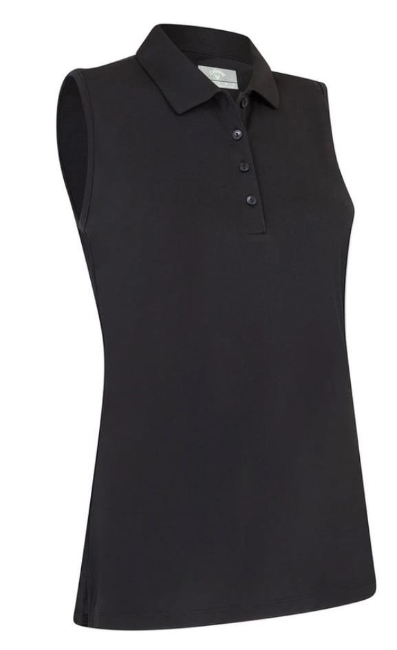 Callaway Tournament Sleeveless polo de mujer, caviar