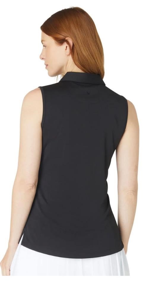 Callaway Tournament Sleeveless polo de mujer, caviar